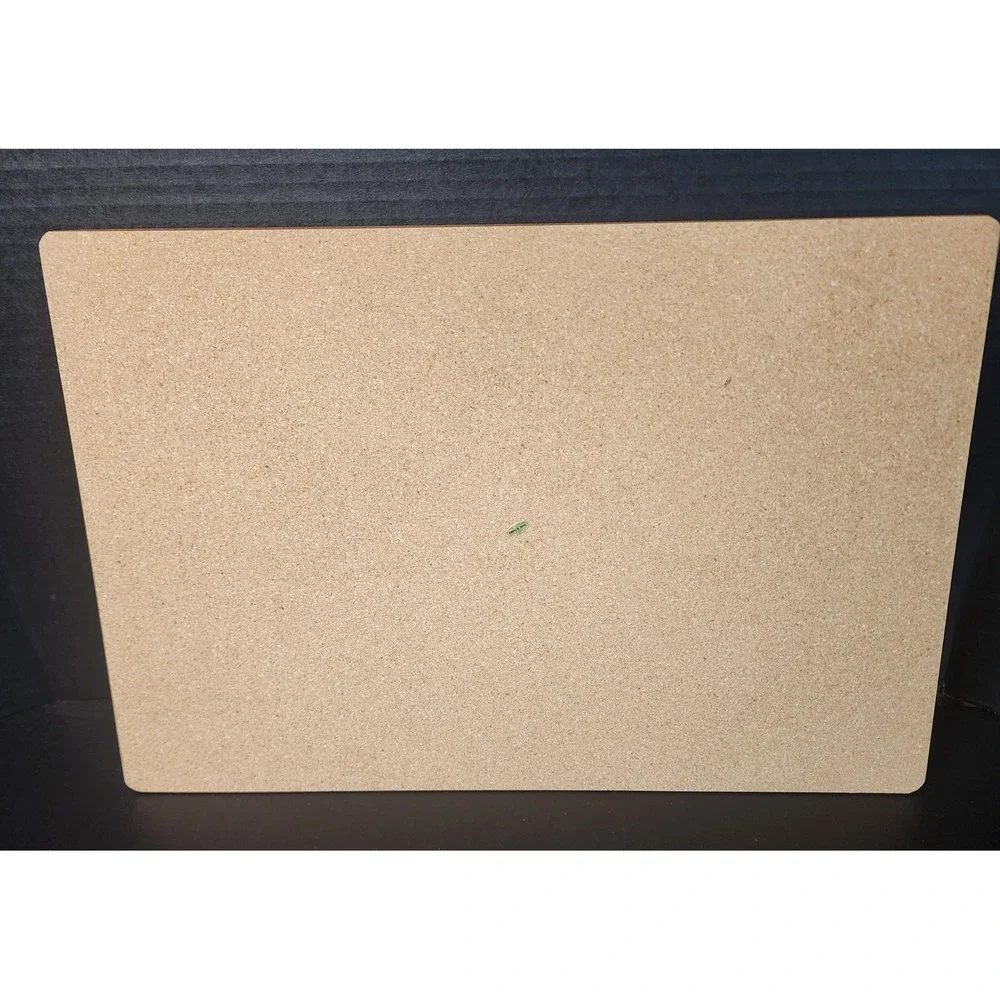Vtg Cat Cork Backed Mat/Art White Persian & Tabby 17x11.5 Kitchy/Frame as Pic.